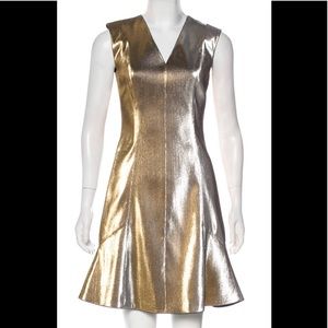 Authentic Louis Vuitton Skater Dress GOLD!